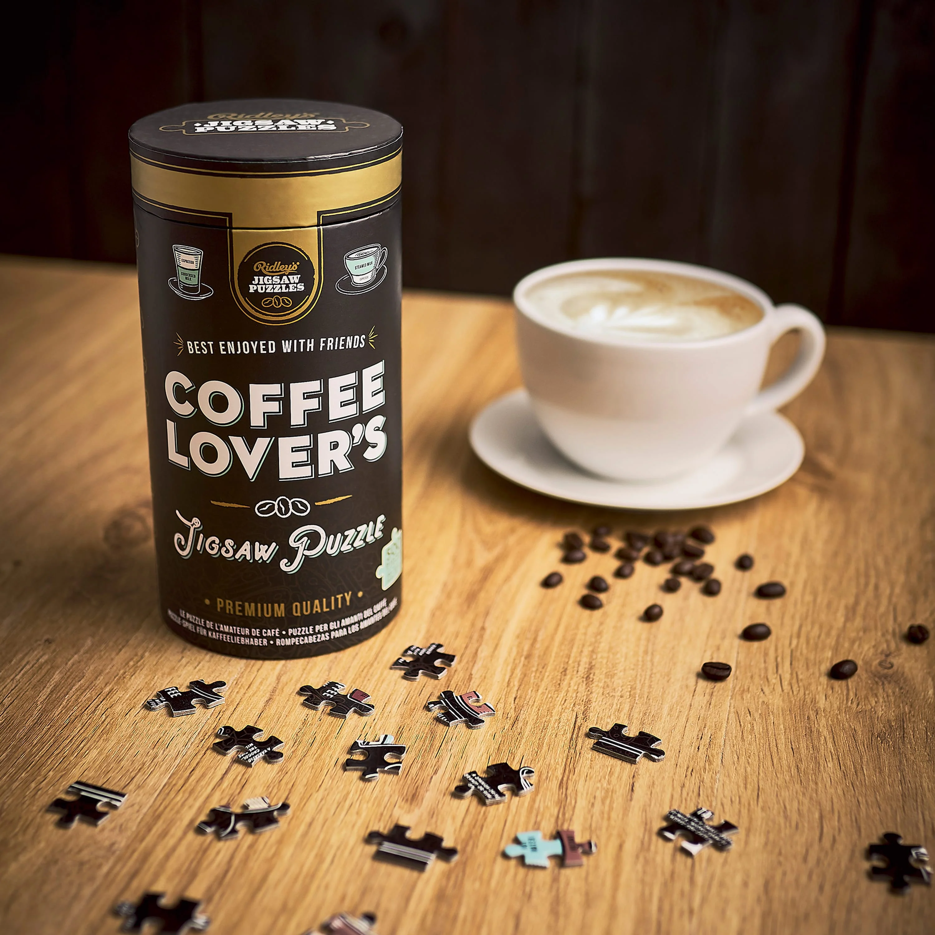 Coffee Lover's 500-Piece Jigsaw Puzzle - Image 4