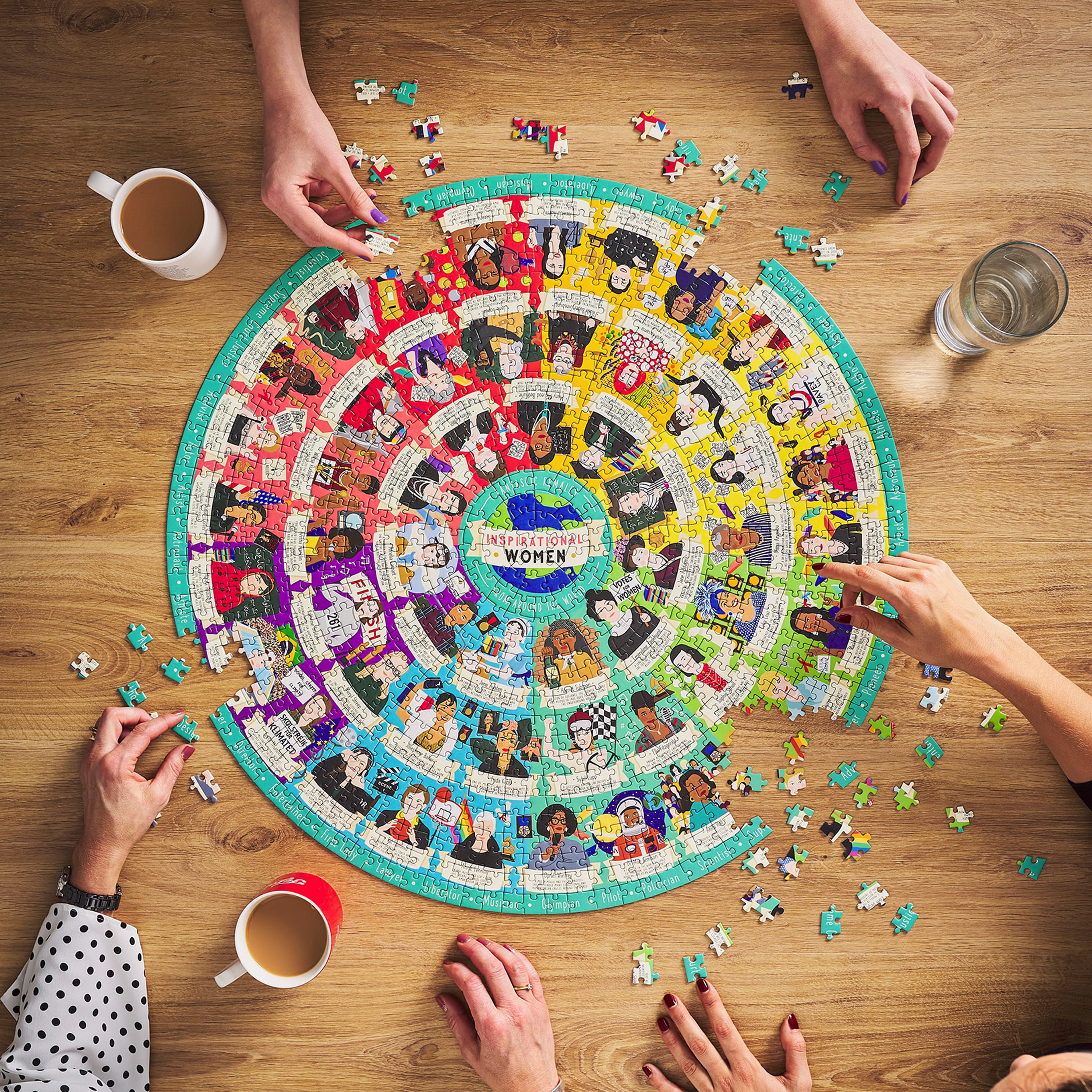 Inspirational Women 1000-Piece Jigsaw Puzzle - Image 4