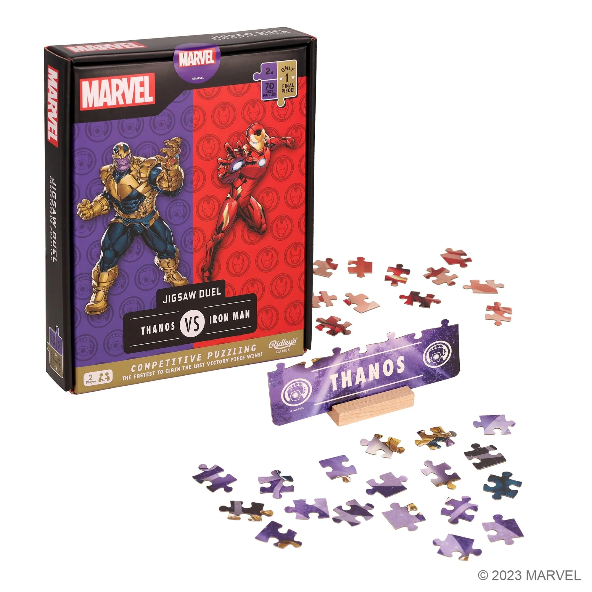Marvel Iron Man vs. Thanos Jigsaw Duel - Image 3