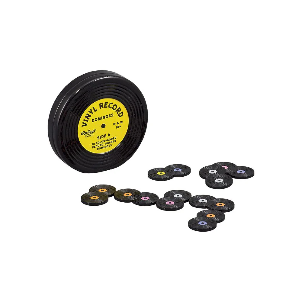 Vinyl Record Dominoes